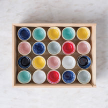 Costa Nova Grespresso Gift box 40 espresso cups 7 cl multicolor