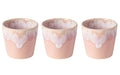 Costa Nova Tazas de Espresso Grespresso Rosa Suave 80 ml - 3 piezas