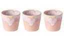 Costa Nova Tazas de Espresso Grespresso Rosa Suave 80 ml - 3 piezas