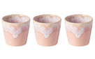 Costa Nova Espresso Cups Grespresso Soft Pink 80 ml - 3 pieces