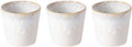 Costa Nova Tazas de café Grespresso White 190 ml - 3 piezas