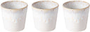 Costa Nova Tazas de café Grespresso White 190 ml - 3 piezas