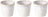 Costa Nova Tazas de café Grespresso White 190 ml - 3 piezas