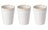 Costa Nova Tazas Grespresso White 375 ml - 3 piezas