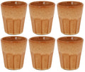 Cosy & Trendy Cappuccino Cups Bistro Mustard Yellow 290 ml - 6 pieces