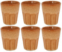 Cosy & Trendy Cappuccino Cups Bistro Mustard Yellow 290 ml - 6 pieces