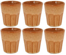 Cosy & Trendy Cappuccino Cups Bistro Mustard Yellow 290 ml - 6 pieces