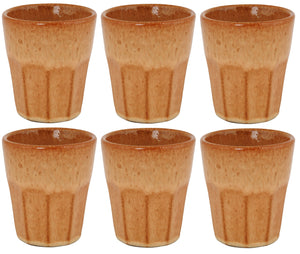 Cosy & Trendy Cappuccino Cups Bistro Mustard Yellow 290 ml - 6 pieces