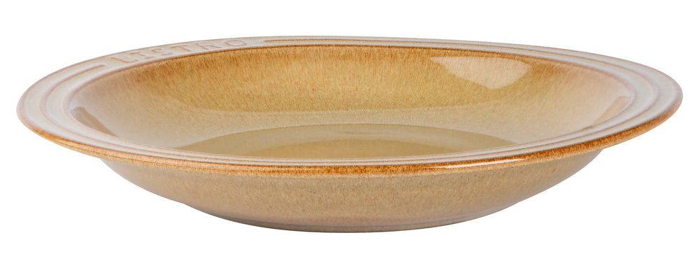Cosy & Trendy Deep Plates / Pasta Plates Bistro Mustard Yellow ø 26 cm - 6 pieces