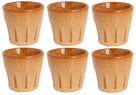 Cosy & Trendy Espresso Cups Bistro Mustard Yellow 90 ml - 6 pieces