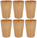 Cosy & Trendy Latte Macchiato Cups Bistro Mustard Yellow 450 ml - 6 pieces