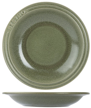 Cosy & Trendy Deep Plates / Pasta Plates Bistro Thyme Green Ø 26 cm - 6 pieces