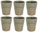 Cosy & Trendy Cappuccino Cups Bistro Thyme Green 290 ml - 6 pieces