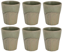 Cosy & Trendy Cappuccino Cups Bistro Thyme Green 290 ml - 6 pieces