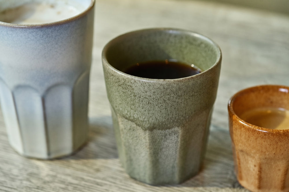 Cosy & Trendy Cappuccino Cups Bistro Thyme Green 290 ml - 6 pieces