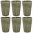 Cosy & Trendy Latte Macchiato Cups Bistro Thyme Green 450 ml - 6 pieces