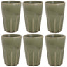 Cosy & Trendy Latte Macchiato Cups Bistro Thyme Green 450 ml - 6 pieces