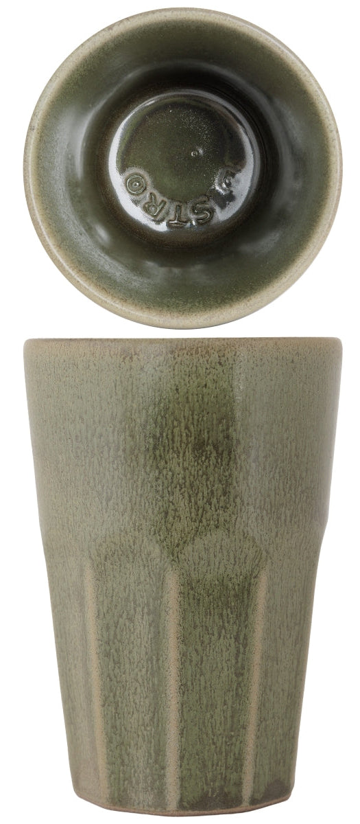 Cosy & Trendy Latte Macchiato Cups Bistro Thyme Green 450 ml - 6 pieces