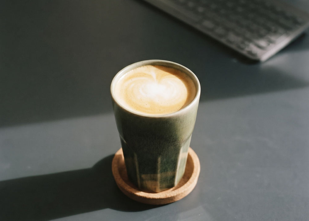 Cosy & Trendy Latte Macchiato Cups Bistro Thyme Green 450 ml - 6 pieces