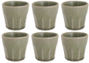 Cosy & Trendy Espresso Cups Bistro Thyme Green 90 ml - 6 pieces