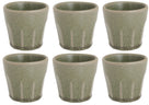Cosy & Trendy Espresso Cups Bistro Thyme Green 90 ml - 6 pieces