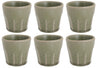 Cosy & Trendy Espresso Cups Bistro Thyme Green 90 ml - 6 pieces