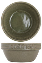 Cosy & Trendy Soup Bowls / Bowls Bistro Thyme Green Ø 16 cm - 6 pieces