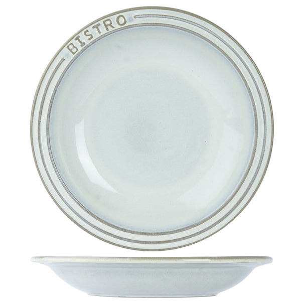 Cosy & Trendy Platos Profundos / Platos de Pasta Bistro Vintage White ø 26 cm - 6 piezas