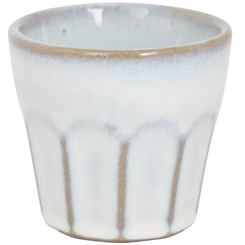 Cosy & Trendy Espresso Cups Bistro Vintage White 90 ml - 6 pieces
