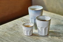Cosy & Trendy Cappuccino Cups Bistro Vintage White 290 ml - 6 pieces