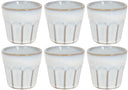 Cosy & Trendy Espresso Cups Bistro Vintage White 90 ml - 6 pieces