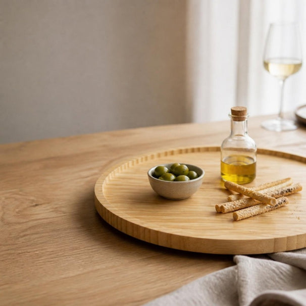 Cosy & Trendy Plato giratorio / Lazy Susan de bambú ø 30 cm