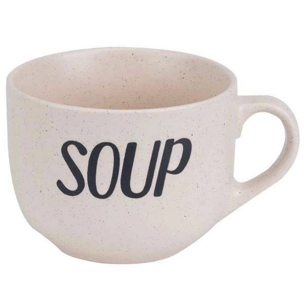 Cosy & Trendy Cuencos de Sopa SOUP Crema ø 11 cm / 500 ml - 6 piezas