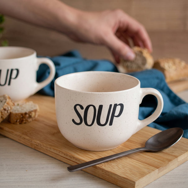 Cosy & Trendy Cuencos de Sopa SOUP Crema ø 11 cm / 500 ml - 6 piezas