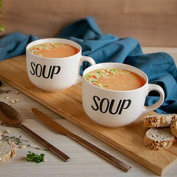 Cosy & Trendy Soup Bowls SOUP Cream ø 11 cm / 500 ml - 6 pieces