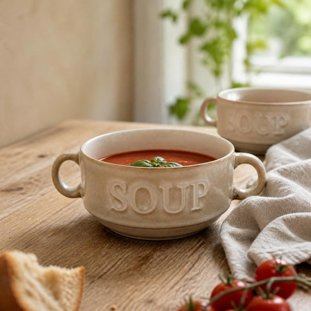 Cosy & Trendy Soup Bowls Soup Cream Ø 12 cm / 450 ml - 4 pieces