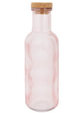 Cosy & Trendy Water Carafe - Carafe with Cork - Raya - Pink - 1 Liter