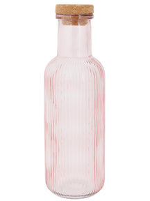 Cosy & Trendy Water Carafe - Carafe with Cork - Raya - Pink - 1 Liter