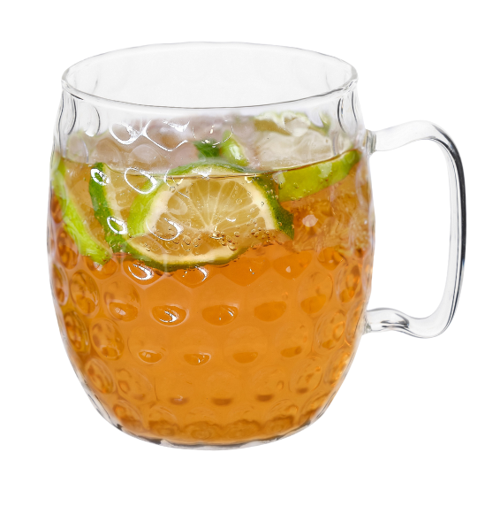 Cosy & Trendy Moscow Mule Cocktail Glasses - Borosilicate Glass - 450 ml - 6 Pieces