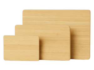 Set de tablas de cortar Cookinglife Bambú 3 piezas