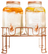 Cosy & Trendy Beverage dispenser with holder - 2 x 3 liters