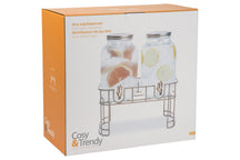 Cosy & Trendy Beverage dispenser with holder - 2 x 3 liters