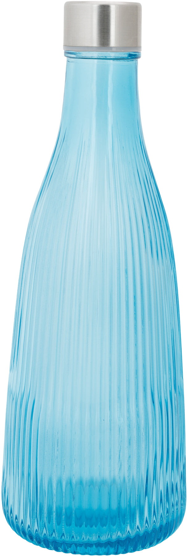 Cosy & Trendy Jarra / Jarra de agua Atla - con tapa de acero inoxidable - Vidrio - Azul Azure - 1 litro