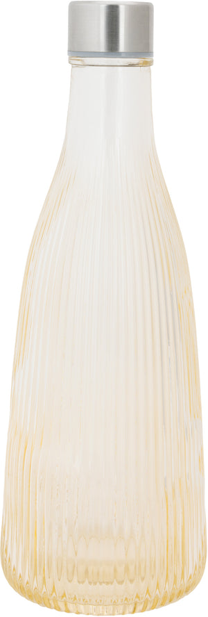 Cosy & Trendy Jarra / Jarra de agua Atla - con tapa de acero inoxidable - Vidrio - Champagne brillante - 1 litro