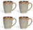 Cosy & Trendy Mugs Astera Pearl Beige - 350 ml - 4 pieces