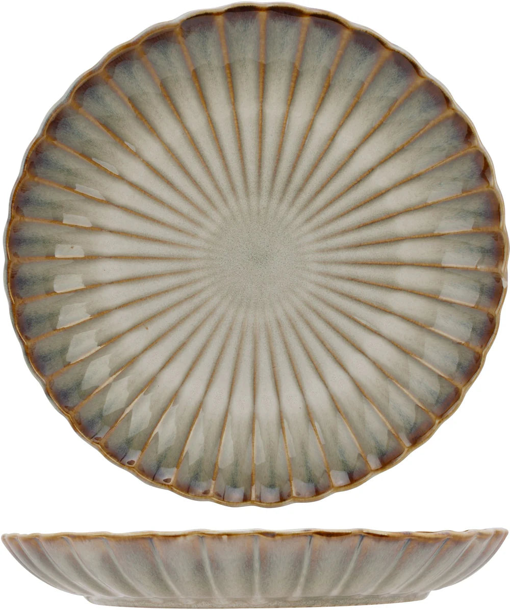 Cosy & Trendy Astera Pearl 16-piece dinnerware set for 4 people - 4 dinner plates, 4 breakfast plates, 4 bowls and 4 mugs