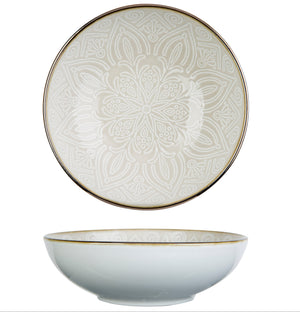 Platos hondos / para pasta Cosy & Trendy Murano Beige ø 18.5 cm - 6 piezas