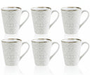 Cosy & Trendy Coffee Mugs Murano Beige 340 ml - 6 pieces
