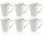 Cosy & Trendy Coffee Mugs Murano Beige 340 ml - 6 pieces