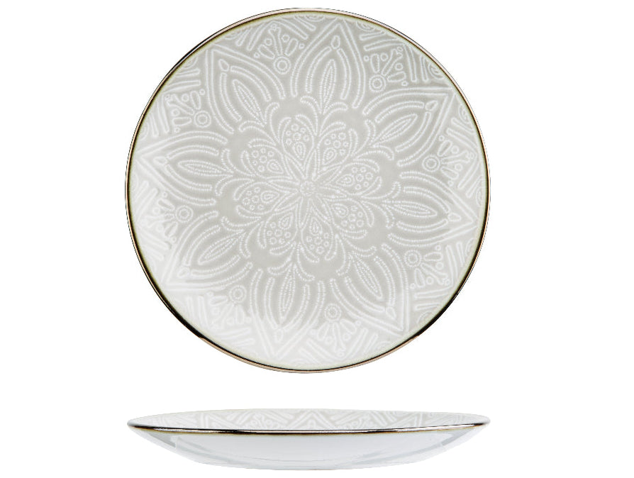 Cosy & Trendy Dinnerware Set Murano - 18 pieces / 6 people - 6 dinner plates, 6 side plates, and 6 pasta bowls